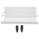 thumbnail image 1 of Estante magnético para especias que ahorra espacio, de una sola capa para refrigerador y microondas, incluye 3 accesorios, color blanco, 1 of 8