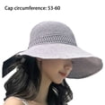 thumbnail image 2 of Sombreros para el sol para mujer, ligeros, plegables y empacables, para playa, 2 of 5