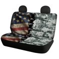 thumbnail image 5 of CHAQLIN Camouflage Flag Durable Car Rear Seat Covers for Car Interior Auto Interior, Washable Car Back Seat Covers Non-Slip Back Seat Protectors, 5 of 7