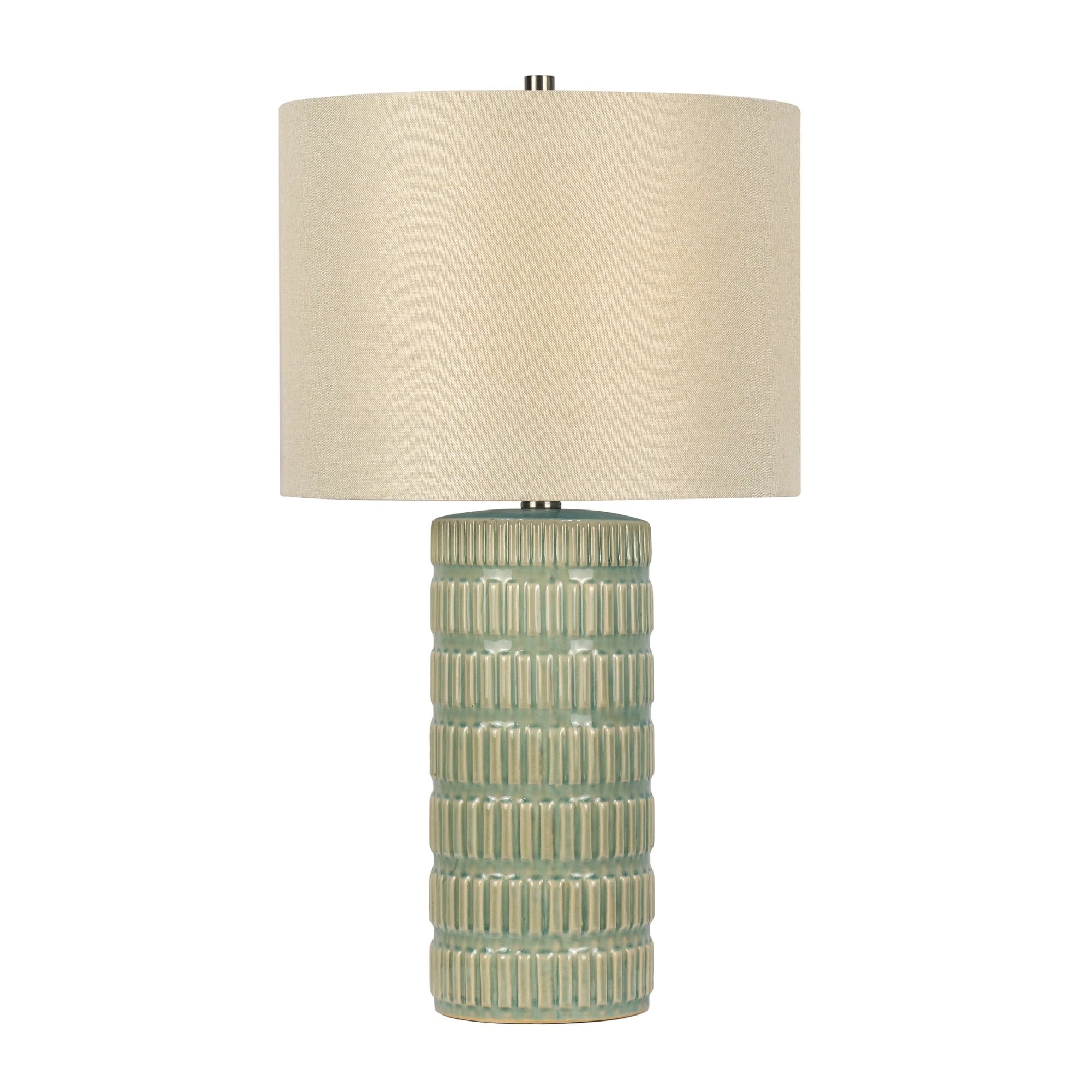 Fangio Lighting Antique Brass Metal Table Lamp, Transitional
