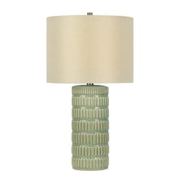 Fangio Lighting Antique Brass Metal Table Lamp, Transitional