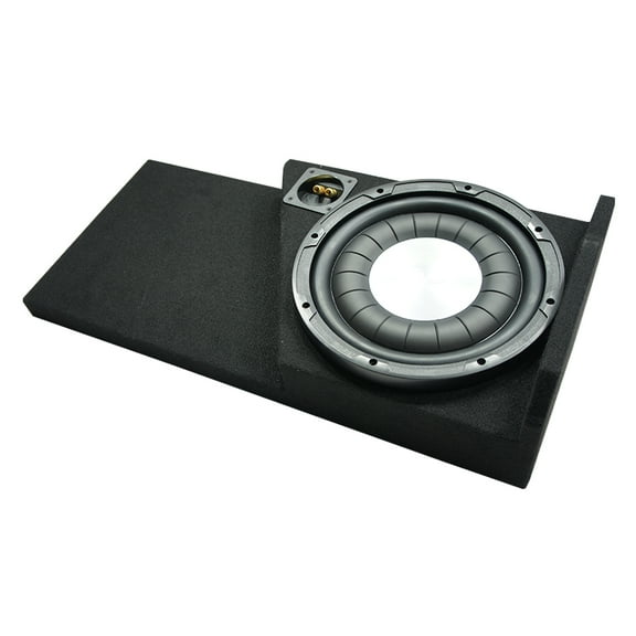 2014 - 2018 GMC Sierra Double Cab Harmony HA-F124 Single 12 Sub Box 2 Ohm