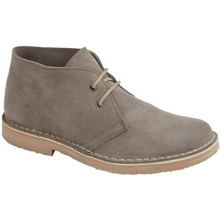 Roamers Mens Suede Leather Round Toe Desert Boot | Walmart Canada