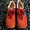 thumbnail image 1 of New Balance 576 Made in England Shoes Mens 10.6 D Red Sneakers suede 576SRB, 1 of 6