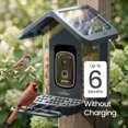 thumbnail image 3 of Comedero para pájaros Chirppie 2K HD con energía solar e identificación por IA, 3 of 8