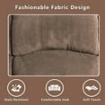 thumbnail image 4 of PonLiving Fabirc Reclining Sofa for Living Room Furniture Couch with Cupholder for Living Room/Office/Theater Seating, 4 of 5
