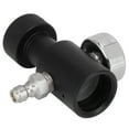 thumbnail image 1 of Co2 Adapter Co2 Refill Adapter Soda Accessory CO2 Cylinder Refill Adapter Regulator Accessory Male Connector For 0-3000psi Beer Tools, 1 of 8