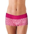 thumbnail image 2 of Maidenform Womens Dream Lace Boyshort - Best-Seller, 6, One Fab Feline Magenta, 2 of 2