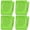 green, variant on Magnetic Clips, 2.2 Inch Magnetic Clip, Lock Accessories, Office Supplies, Magnet Clips for Refrigerator, Whiteboard, Home (Black, 4 Pack)