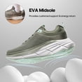 thumbnail image 2 of NORTIV 8 Men's Walking Running Shoes, ActiveBreeze Cushion Sneakers, Non-Slip Athletic Tennis Gym Workout Fashion Sneakers, 2 of 7
