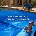 thumbnail image 4 of Shop Square 16' x 36' Rectangle Solar Pool Cover, 12 Mil, for Inground and Above Ground Pools, Blue, 4 of 8