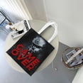 thumbnail image 7 of DouZhe Reusable Grocery Bags, Gamer Zone Game Over Lightweight Polyester Canvas Cloth Tote Bag for Travle Gym Shopping School, 15" x 16", 7 of 7