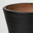 thumbnail image 2 of Maklaine Modern Farmhouse Small Black/White Large Ceramic Vase, 2 of 5