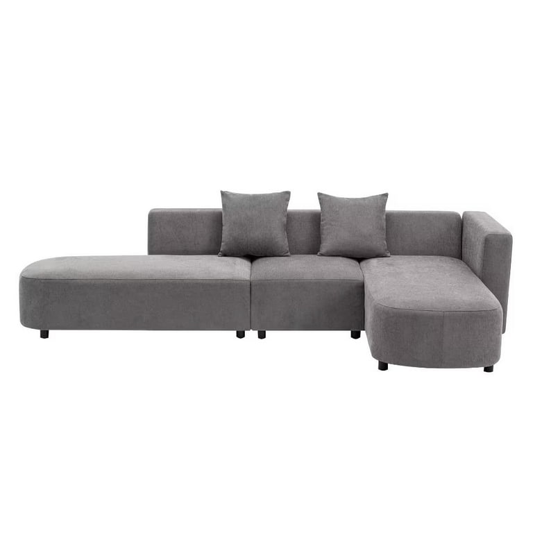 Low clearance back sectional