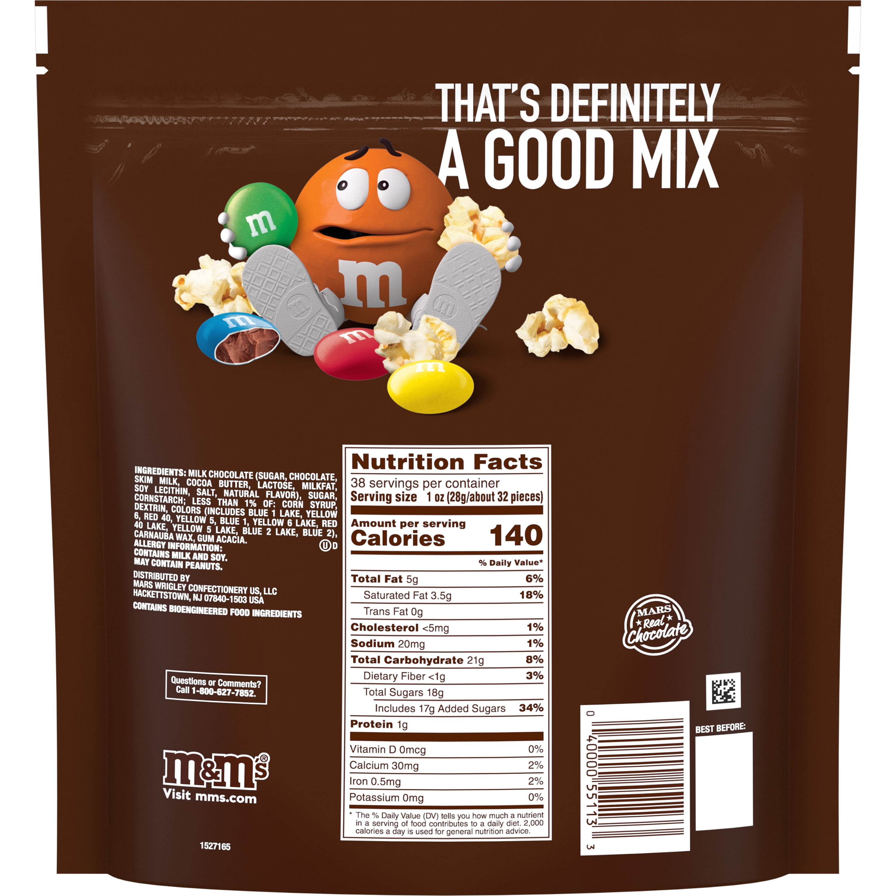 M&M's MandM SupParty Bag Peanut, 38 oz, 2 Pack in the Snacks & Candy  department at