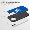 thumbnail image 2 of Apple iPhone 15 Plus (6.7) / Apple iPhone 14 Plus (6.7) - Licensed NCAA University of Kentucky Wildcats logo on Light Blue Textured Dual Layer Case, 2 of 5