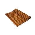 thumbnail image 3 of Nordic Style  Teak Wood Oiled String Mat with Rubber Footing 30 x 30, 3 of 5