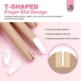 thumbnail image 4 of Saviland Silicone Practice Hand for Acrylic Nails - Upgraded Flexible Moveable Fake Hands with No Breaking or Falling, Manicure Training Hand Nail Kit with 100PCS Nails Tips Home Salon, 4 of 7