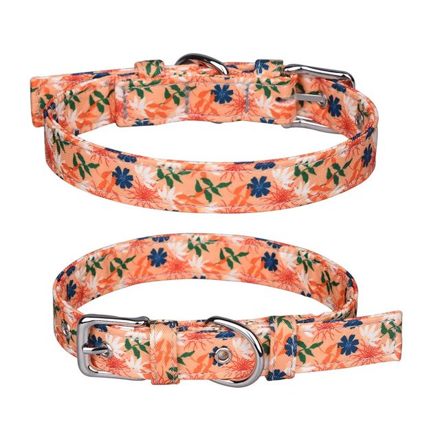 Adjustable Nylon Dog Collar Dogs Cat Collars Harness Pet Supplies Dog Accessories for Small Dogs