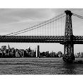 thumbnail image 3 of Pica, Jeff 18x15 Black Modern Framed Museum Art Print Titled - Bridges of NYC IV, 3 of 5