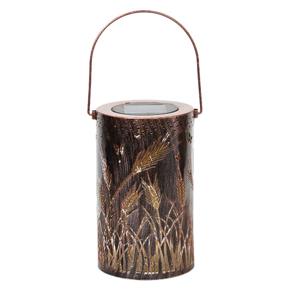 Solar Lanterns, Outdoor Hanging Lights, Metal Garden Lantern, Solar Powered Decorative Light, Waterproof Lantern for Patio and Garden