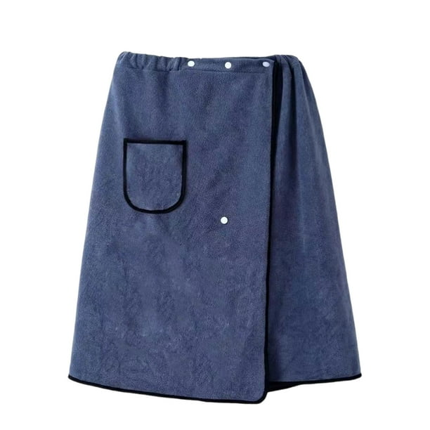 Matsuzay Toalla suave y absorbente de poliéster para máxima comodidad después de la ducha, toalla de ducha para piscina Toallas y Paños azul