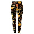 thumbnail image 4 of High Waist Thanksgiving Print Leggings Soft Stretchy Workout Yoga Pants Comfortable Fit Design For Casual Wear And Exercise, 4 of 4