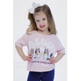 thumbnail image 2 of Bluey Drop Shoulder T-Shirt Little Kid to Big Kid, 2 of 5