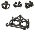 thumbnail image 6 of Toilet Paper Holder Wall Mount Iron Tissue Roll Organizer Retro Design for Bathroom Washroom Home Use, 6 of 9