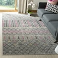 thumbnail image 2 of SAFAVIEH Montage Janne Geometric Indoor/Outdoor Area Rug, Grey/Multi, 5'1" x 7'6", 2 of 6