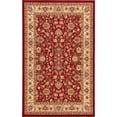 thumbnail image 1 of Unique Loom Sialk Hill Persian Floral Rug 5' x 8' Rectangle Burgundy/Ivory, 1 of 2
