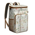 thumbnail image 1 of Tropical Floral Insulated Cooler Bag - 20L Soft Cooler with Multiple Pockets, Ideal for Families and Travelers, 1 of 2