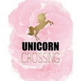 thumbnail image 3 of Kimberly, Allen 20x24 Black Modern Framed Museum Art Print Titled - Unicorn Crossing, 3 of 5