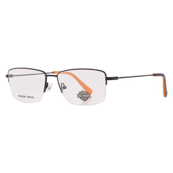Harley Davidson Demo Rectangular Men's Eyeglasses HD0949 002 56