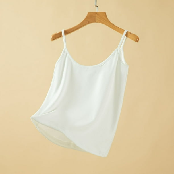 Ropa interior térmica para mujer, otoño e invierno, camiseta térmica de tirantes con cuello redondo y forro polar suave, sin mangas, de poliéster.