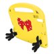 thumbnail image 3 of Funda protectora suave e inofensiva de espuma EVA con soporte para la palma, funda protectora resistente al impacto con asa para tableta IOS, color amarillo, 3 of 5