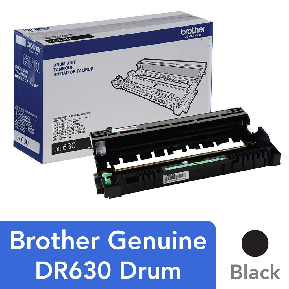 Brother Genuine Drum Unit, DR630, Yields Up to 12,000 Pages, Black