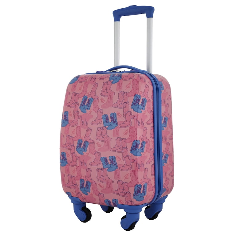 Wrangler Cowgirl Kid's 2-Piece Hard Side Rolling Luggage photo 2