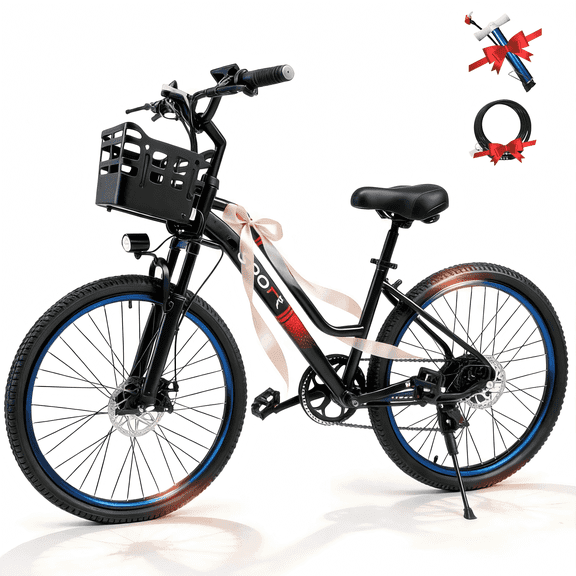 BroPath Electric Bike for Adults,26"Electric Bike,40 Miles,7-Speed,25MPH by 800W(Peak) Motor Mountain Ebike,576Wh Internal Battery,Electric Bicycles for Commuting,Lightweight Ebike,UL2849