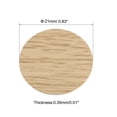 thumbnail image 3 of Uxcell Self-adhesive Screw Hole Covers Caps Dustproof Sticker Oak 1Pcs, 3 of 5