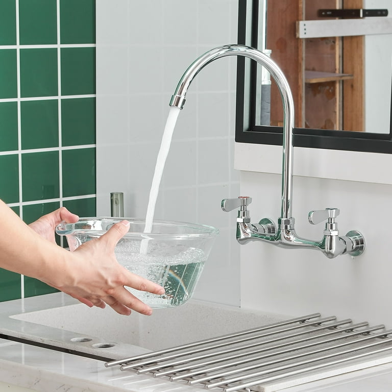 Bwe Kitchen Sink Faucet Polished Chrome
