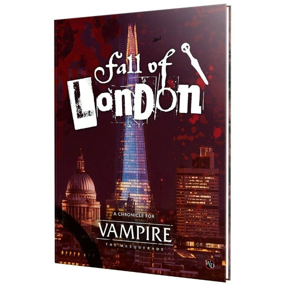 Vampire: The Masquerade 5th Edition: Fall of London Chronicle - Roleplaying Game - Hardcover Full Color Book
