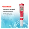 thumbnail image 3 of 4 In 1 PH/TDS/EC/Temperatur Meter Digitale Wasser Qualität Monitor Tester Für Pools, Trinken Wasser, Aquarien, 3 of 7