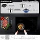 thumbnail image 3 of Parrilla de inducción magnética touch SUPRA INDUZIONE 76 para empotrar 4 quemadores 14 niveles de potencia, 3 of 9