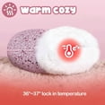 thumbnail image 6 of Kids Plush Fuzzy Slippers for Toddler Boys & Girls, Soft Warm Winter House Shoes, Non-Slip Thick Sole Bedroom Slides for Little Kid & Big Kid, 6 of 7