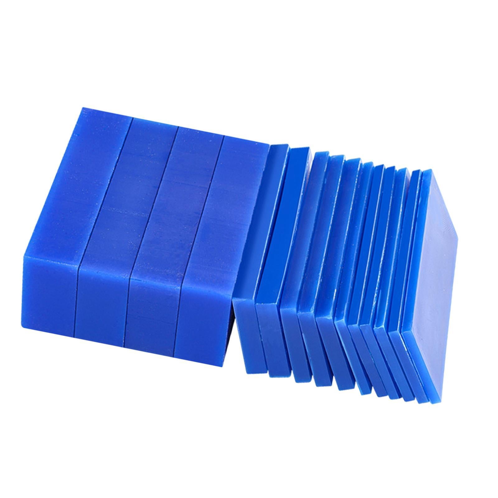 Milageto Carving Craft Supplies DIY Student Practice Sculpting Casting Tools Blue Slice