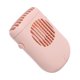 thumbnail image 3 of Ventilador de cuello colgante Mini ventilador portátil con cordón para oficina en casa viajes al aire libre rosa, 3 of 5