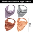 thumbnail image 2 of 8pcs Hair Scarf Headband for Women, Triangle Bandana Head Scarf Headbands Hair Scarves for Teen Girls, 2 of 7