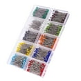 thumbnail image 2 of pitrice 100pcs DIY Sewing Head Pin Glass Beads Needle Pin Set Manual Positioning Needle Jewelry Findings Tools, 2 of 8