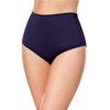 Anne Cole Plus Women's Tummy Control High-Waist Bikini Bottoms, Navy,16W